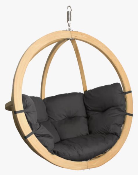 Patio Závěsné křeslo Swing Pod Grafit se stojanem CZILLO 409602
