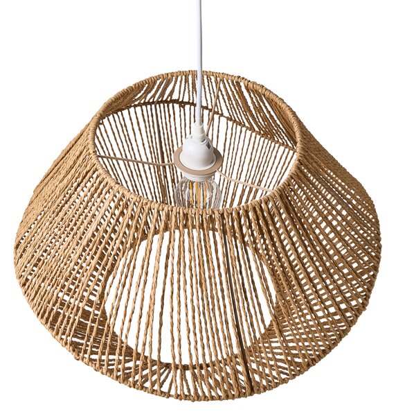 Závěsná lampa YAMBOU Papírové lano Přírodní