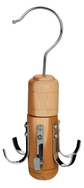 Závěsný dřevěný věšák na kravaty a opasky The Dandy – Premier Housewares