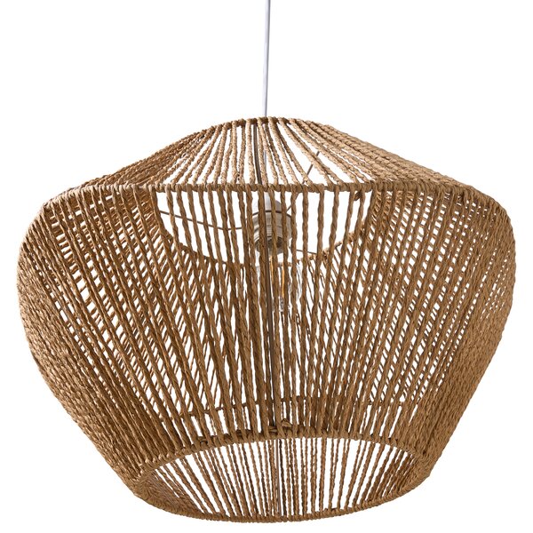 Závěsná lampa YAMBOU Papírové lano Přírodní