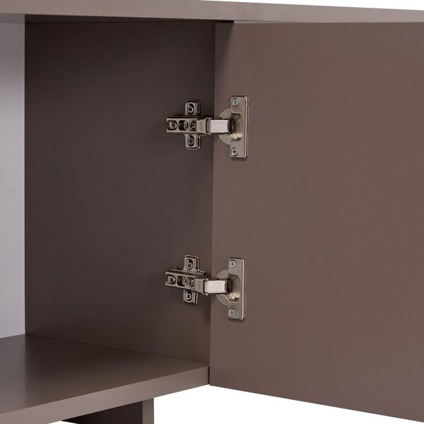 Taupe TV stolek 180x45x32 cm Aurelia – Kalune Design