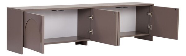 Taupe TV stolek 180x45x32 cm Aurelia – Kalune Design