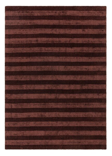 Vínový ručně tkaný koberec z recyklovaných vláken 160x230 cm Connor – MADE