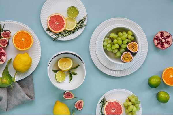 Porcelánová jídelní sada 18 ks pro 6 osob Purita – Bonami Essentials