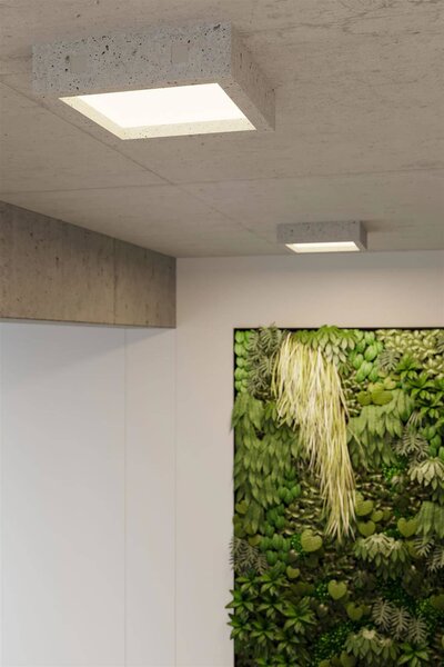 Sollux Lighting Riza nástěnné svítidlo 1x18 W šedá SL.0995