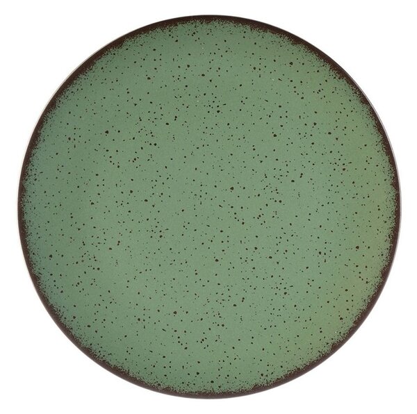 Estia Porcelánový dezertní talíř Terra 21 cm zelený