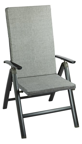 BELLATEX Sedák na zahradní židli Hnědá,Šedá 47x115 cm