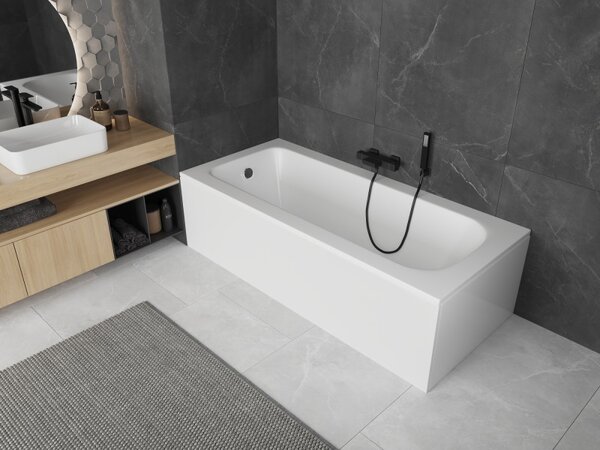 Mexen Vega obdélníková vana 120 x 70 cm s krytem, bílá - 55011207000X