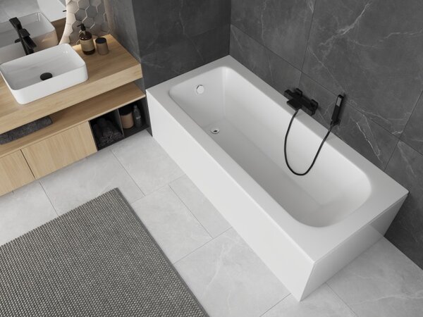 Mexen Vega obdélníková vana 120 x 70 cm s krytem, bílá - 55011207000X