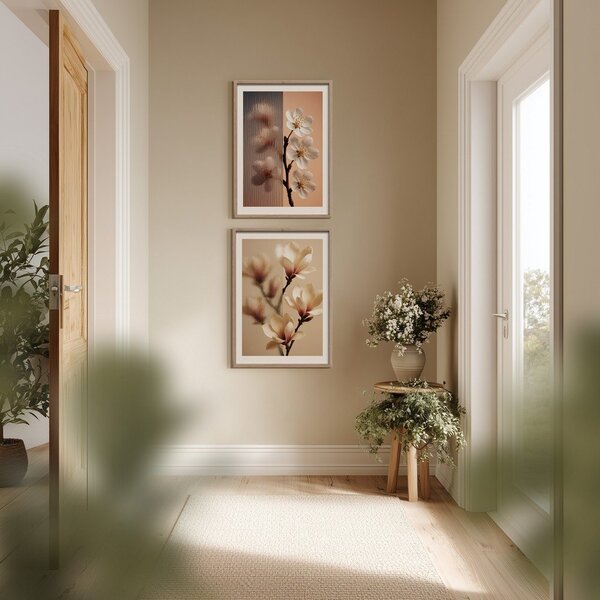 Tištěný obraz s rámem 50x70 cm Soft Magnolia – Styler