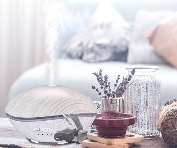 Aroma difuzer Stone bílé dřevo 500ml SIXTOL