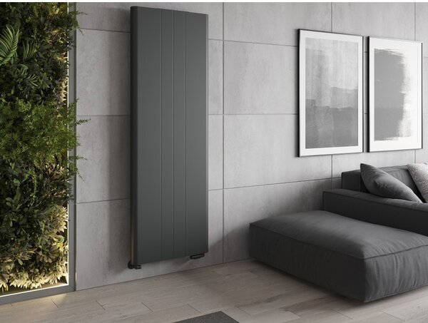 Mexen VR20SL Line deskový radiátor 1800 x 600 mm, dolní centrální připojení, 1308 W, antracit - W6-180-060-66