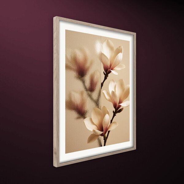 Tištěný obraz s rámem 50x70 cm Soft Magnolia – Styler