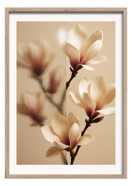 Tištěný obraz s rámem 50x70 cm Soft Magnolia – Styler