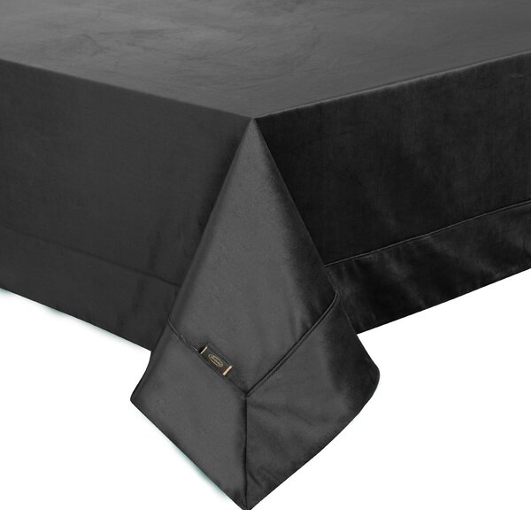 UBRUS VELVET 145X180 CM ČERNÝ