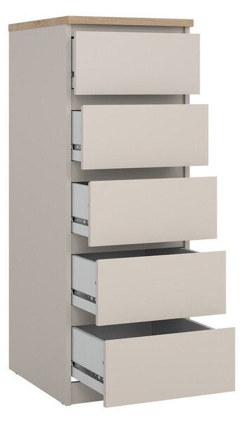 Krémová komoda 40x111x50 cm Naia – Tvilum