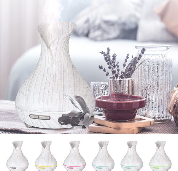 Aroma difuzer Vulcan bílé dřevo 350ml SIXTOL