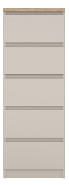 Krémová komoda 40x111x50 cm Naia – Tvilum