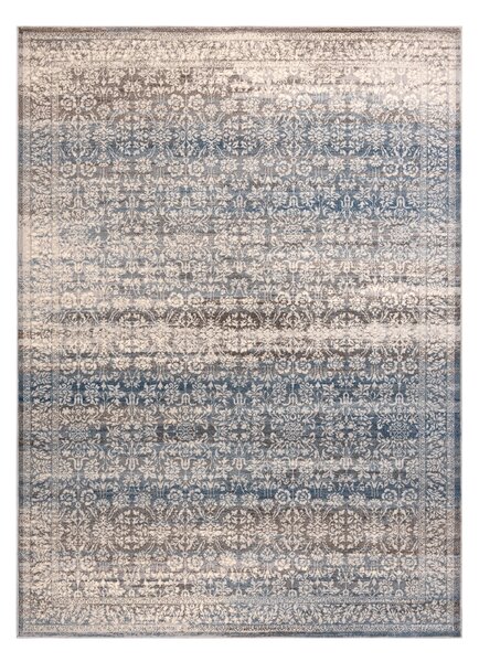 Makro Abra Vlněný kusový koberec NAIN 7594/51655 béžový zelený Rozměr: 80x150 cm