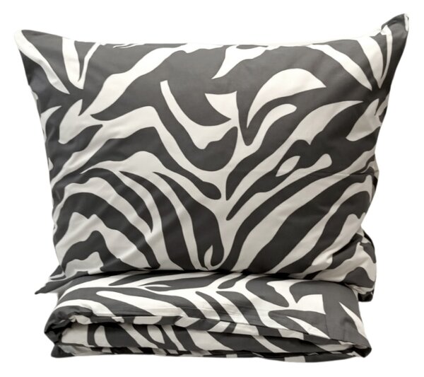 Povlečení bavlněné Zebra 200x140cm+90x70cm TiaHome