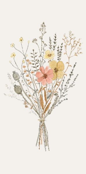 Papírové ubrousky Late Summer Bouquet – 16 ks