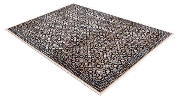 Makro Abra Vlněný kusový koberec NAIN 1183/51033 modrý béžový Rozměr: 80x150 cm