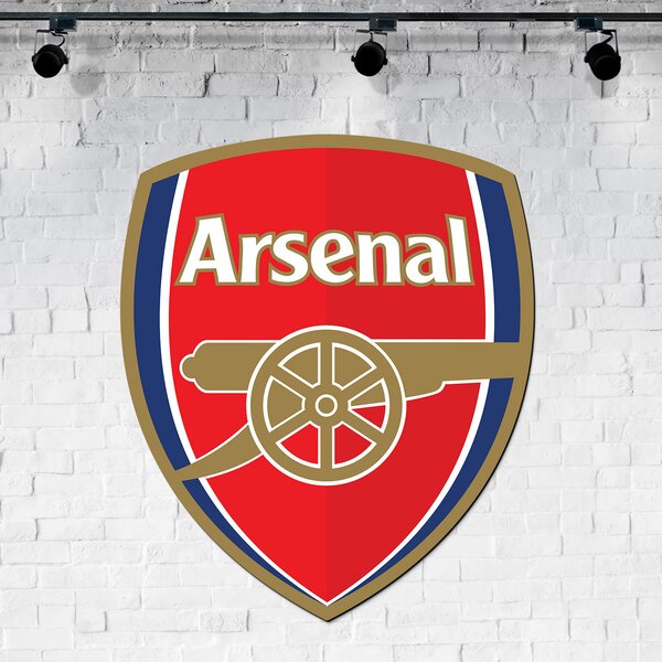 DUBLEZ | Fotbalový obraz na dřevě - Arsenal