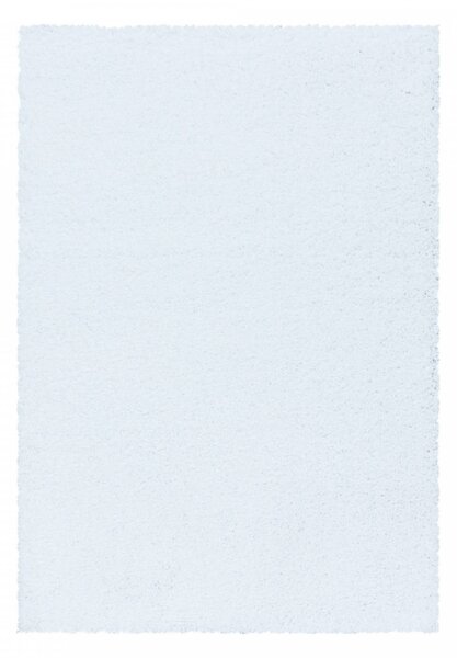 Chlupatý kusový koberec Sydney Shaggy 3000 white | Bílá Typ: 100x200 cm