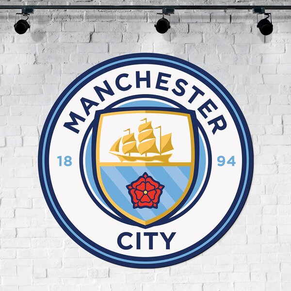 DUBLEZ | Dřevěný obraz - Manchester City