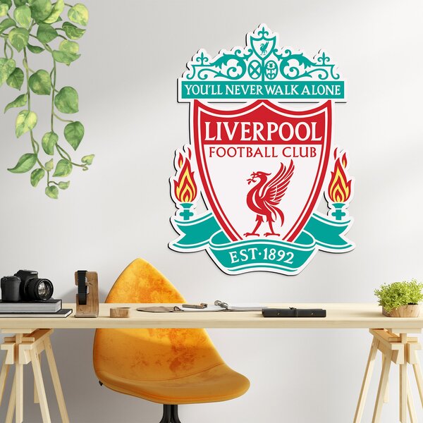DUBLEZ | Dřevěný obraz na stěnu - Liverpool FC