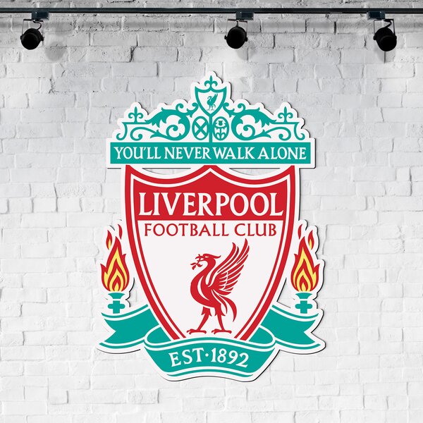 DUBLEZ | Dřevěný obraz na stěnu - Liverpool FC