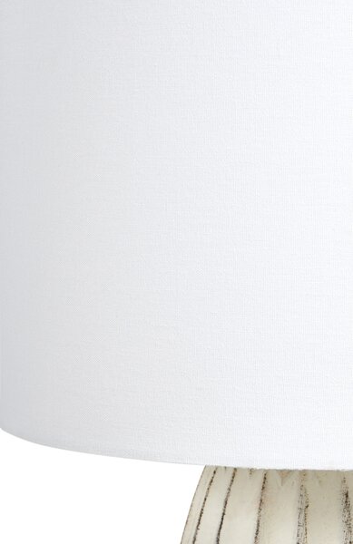 Stolní lampa BELIHUL Keramika Krémově bílá