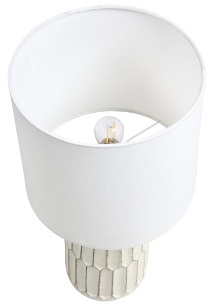 Stolní lampa BELIHUL Keramika Krémově bílá