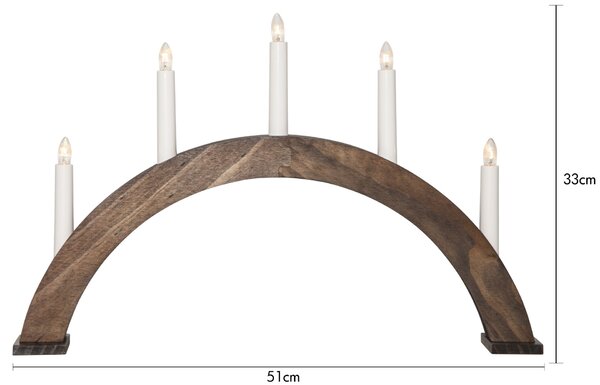 Elektrický svícen Albo 51 cm
