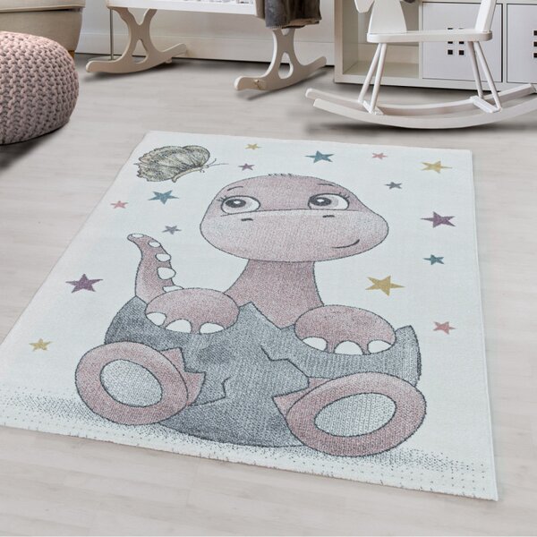 Ayyildiz Hali Kusový koberec Playtime 2106A růžový BARVA: Růžová, ROZMĚR: 80x150 cm