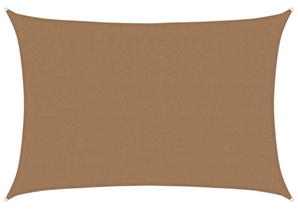 Stínící plachta 160 g/m² taupe 4 x 5 m HDPE