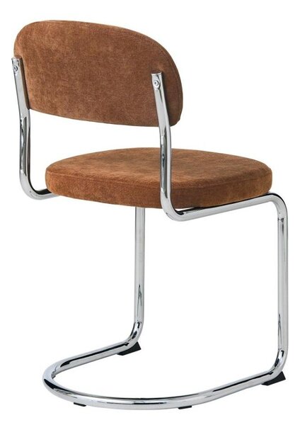 Jídelní židle v terakotové barvě Griffin – Unique Furniture