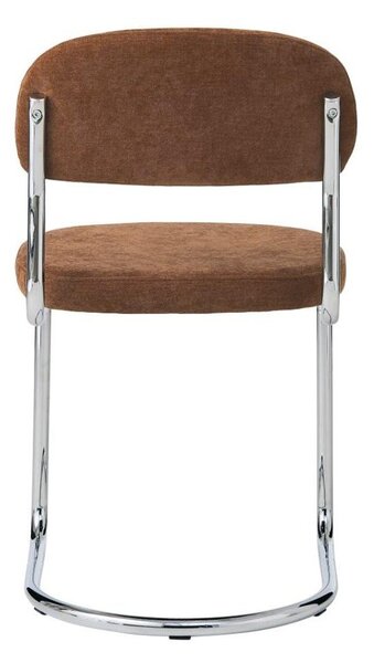 Jídelní židle v terakotové barvě Griffin – Unique Furniture