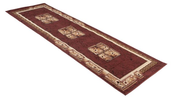 Makro Abra Koberec Běhoun ATLAS 4489B hnědý Rozměr: 70x200 cm