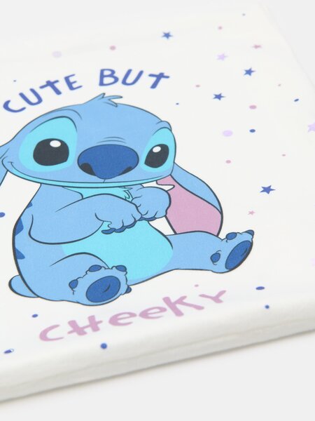 Sinsay - Povlak na polštář Stitch - bílá