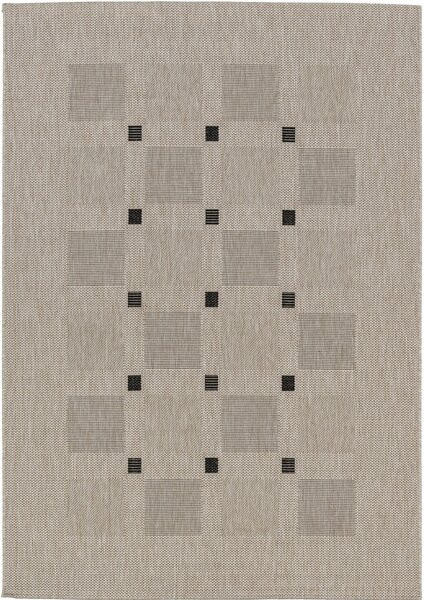 Moderní (Buklák) kusový koberec Floorlux Silver/Black 20079 Typ: 120x170 cm