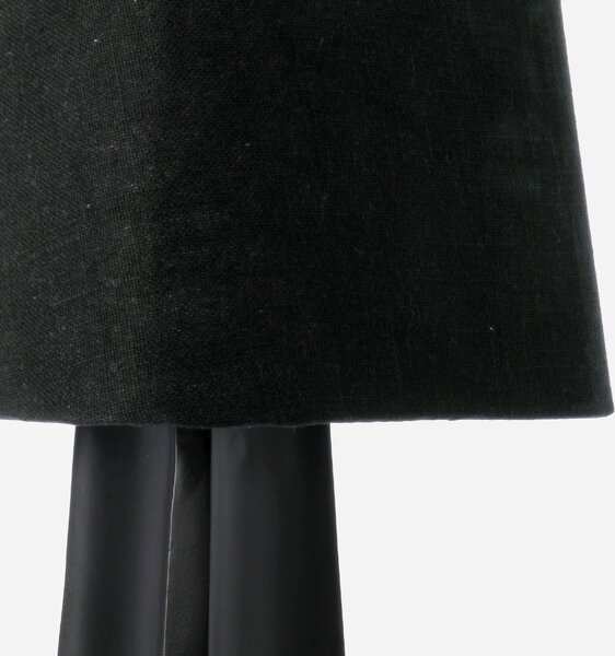 LÉTO -15% Bizzotto Černá stolní lampa Tripura 61 cm