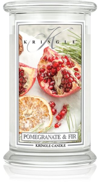 Kringle Candle Pomegranate & Fir vonná svíčka 624 g