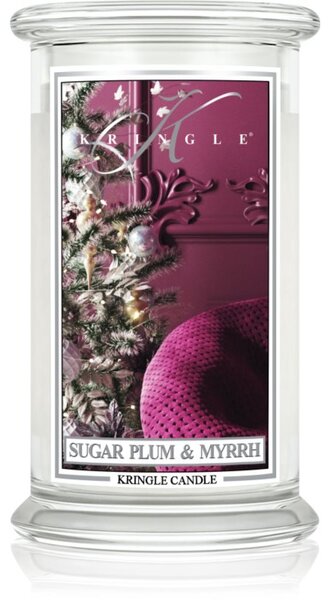 Kringle Candle Sugar Plum & Myrrh vonná svíčka 624 g