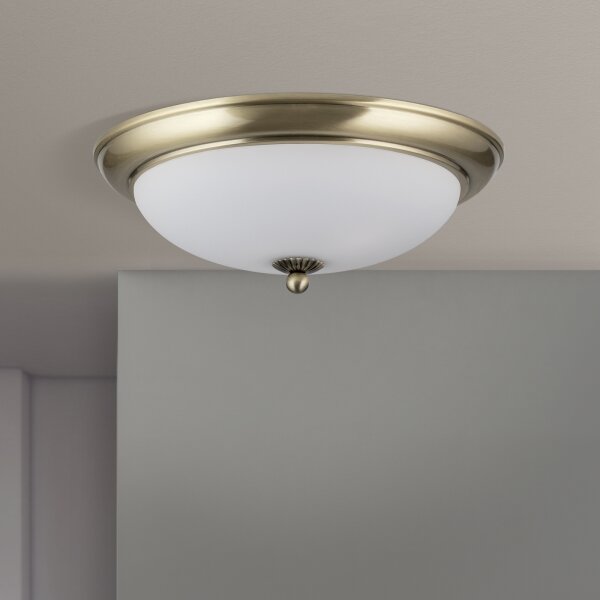 Orion - Stropní svítidlo EMPIRA 2xE27/40W/230V pr. 35,5 cm bronz