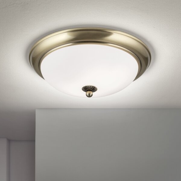 Orion - Stropní svítidlo EMPIRA 2xE27/40W/230V pr. 35,5 cm bronz
