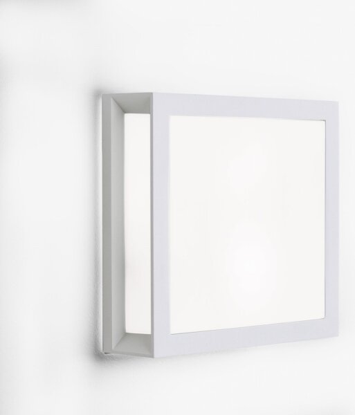 Orion - Venkovní svítidlo HENRY 2xE27/15W/230V 26x26 cm IP44 bílá