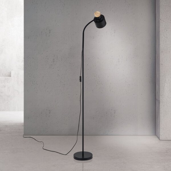 Orion - Stojací lampa GILI 1xE27/40W/230V černá