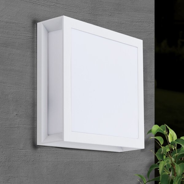 Orion - Venkovní svítidlo HENRY 2xE27/15W/230V 26x26 cm IP44 bílá