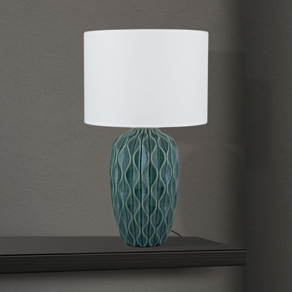 Orion - Stolní lampa TORTUGA 1xE27/40W/230V zelená/bílá